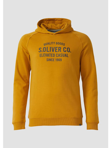 s.Oliver Sweatshirt in 16D1_goldgelb