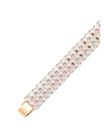 NAEMI Women Bracelet in Rose Gold White