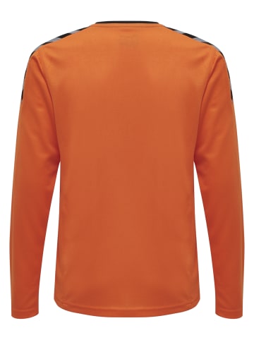Hummel T-Shirt Hmlauthentic Kinder in TANGERINE