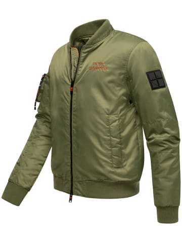 STONE HARBOUR Bomberjacke Berkoo in Olive Leaf