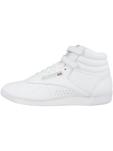 Reebok Sneaker mid Freestyle Hi in weiss