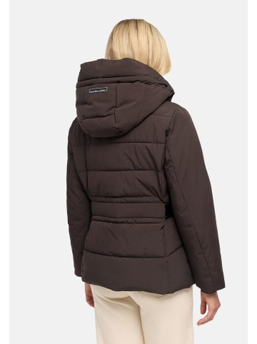 Navahoo Steppjacke Wattewunder XIV in Choco