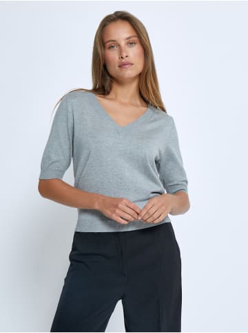 minus T-Shirt in Light Grey Melange
