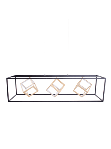 näve LED Pendelleuchte "TRIPOLIS" in schwarz - EEK G