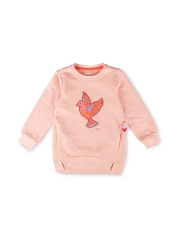 Sigikid Sweatshirt Pink Birds in Hellrosa