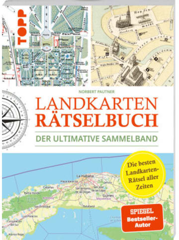 Frech Buch - Landkarten Rätselbuch - Die besten Landkarten-Rätsel aller Zei