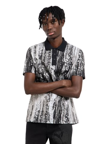 Carlo Colucci Poloshirt Fascella in Schwarz