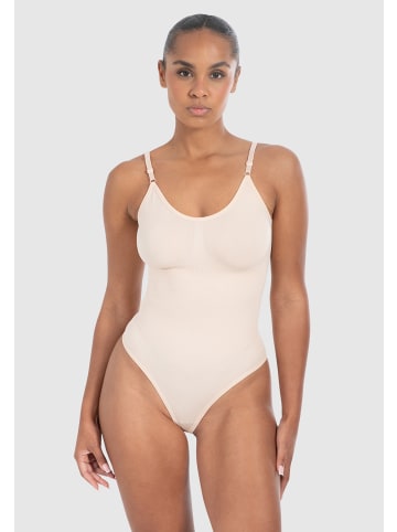 SMILODOX String Bodysuit Nysa in Nude
