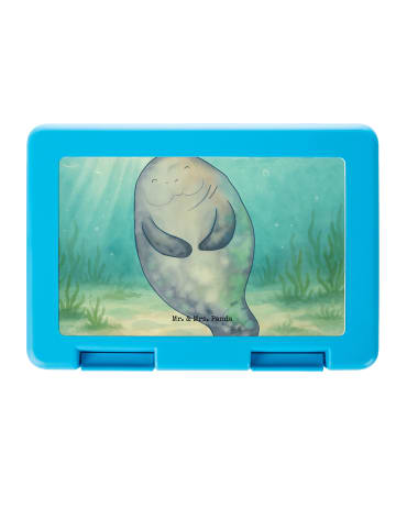 Mr. & Mrs. Panda Bentobox Seekuh Happy Design ohne Spruch in Weiß