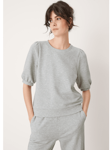 s.Oliver Sweatshirt kurzarm in Grau