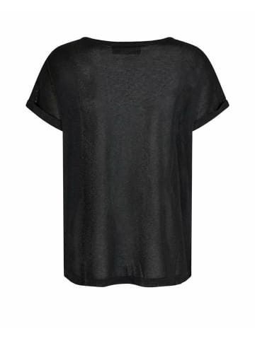 Mos Mosh Rundhals T-Shirt für Damen in schwarz