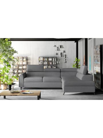 MF Design Katara Recamiere Rechts in Asphalt -  (L) 265 x (B) 265 x (H) 92 cm