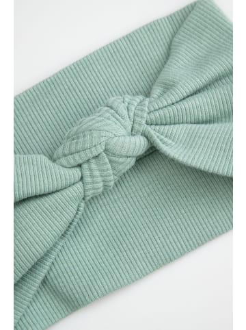 Coccodrillo geripptes Stirnband in grün