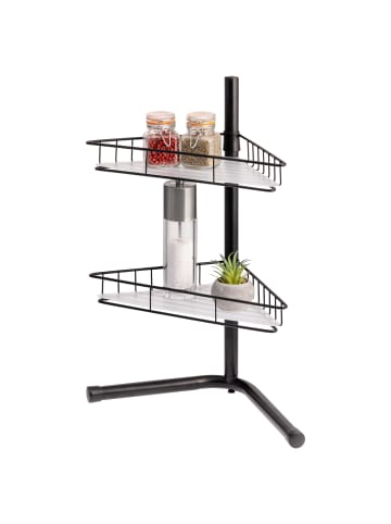 bremermann Eckregal schwarz