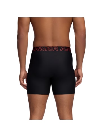Under Armour Boxershort 3er Pack in Schwarz/Grün/Blau/Rot