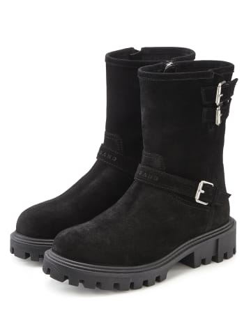 ELBSAND Stiefelette in schwarz