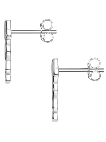 Glanzstücke München Ohrstecker Sterne aus Sterling Silber in silber