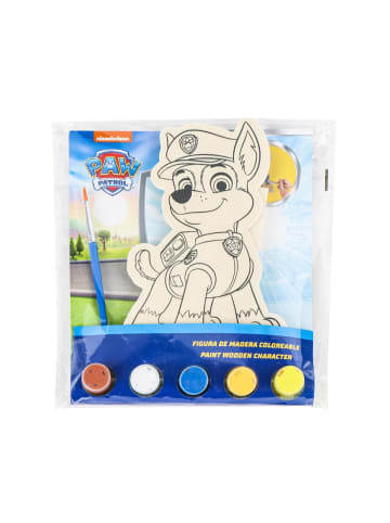 Paw Patrol Chase Holzfigur DIY Bastelset zum Bemalen