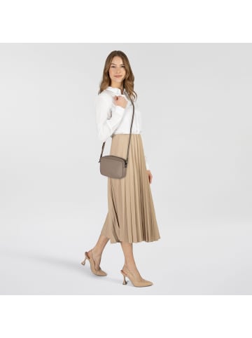 LIEBESKIND BERLIN Maia Umhängetasche S Leder 20 cm in neutral gray