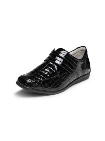 VITAFORM Echt Leder & vitaform Stretch Halbschuhe in schwarz