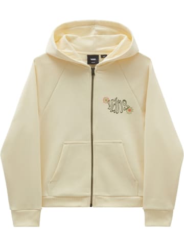 Vans Shirt "Butterfly Cocoon Zip Hoodie" in Beige