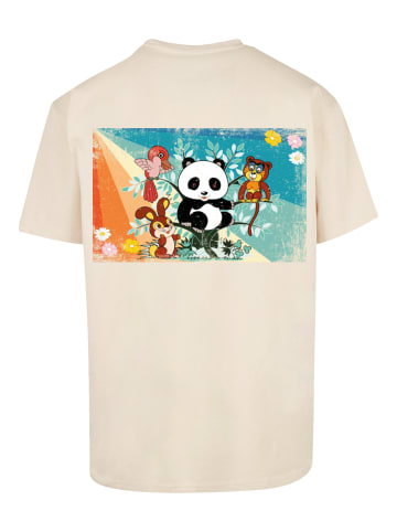 F4NT4STIC Heavy Oversize T-Shirt Tao Tao Heroes of Childhood in sand