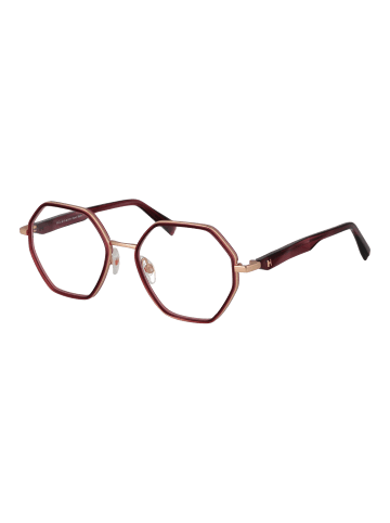 Ana Hickmann Frauen Optische Fassungen Geometrisch Burgundisch