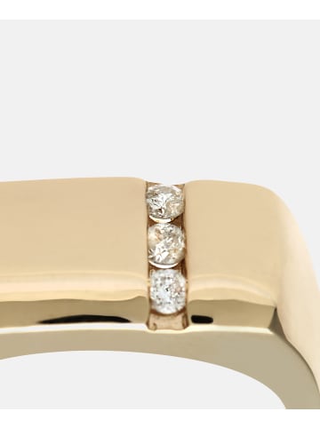 Diamant L'éternel Ring aus 375 Gelbgold mit Diamant