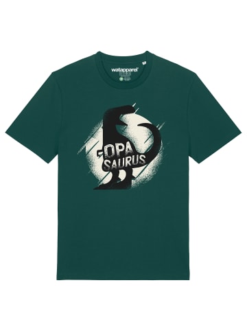 wat? Apparel T-Shirt Opasaurus in Dunkelgrün