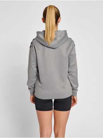 Hummel Reißverschluss Kapuzenpullover Hmlcore Damen in GREY MELANGE
