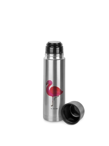 Mr. & Mrs. Panda Thermoskanne Flamingo Classic ohne Spruch in Transparent