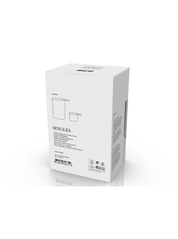 Zone Denmark Mess-Set Singles in Stahl