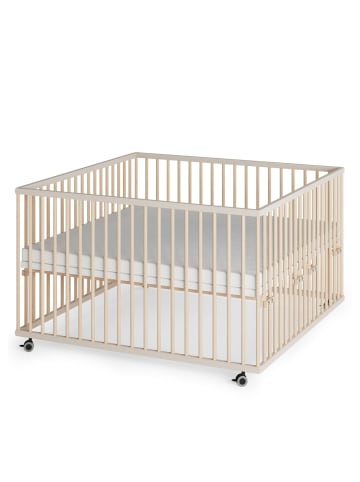 Sämann Sämann Laufgitter XXL Matratze Cloud Air & Sprossen sahara dust/natur Premium