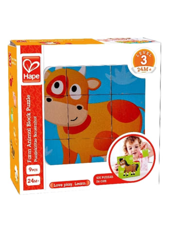 Toynamics Europe Hape Blockpuzzle Bauernhof (Kinderpuzzle)