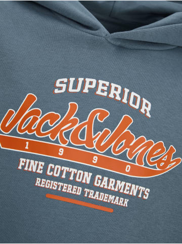 JACK & JONES Junior Kapuzenpullover in Oceanview