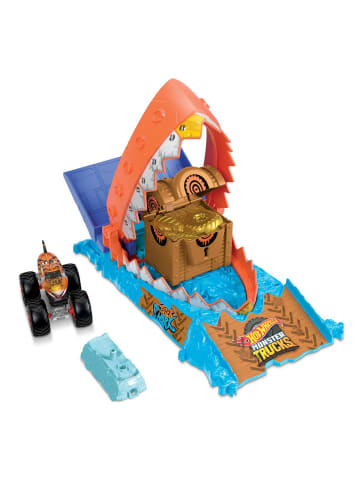 Monster High Hot Wheels Monster Trucks Arena Smashers Schatz-Beiss-Challenge Spielset HTP17