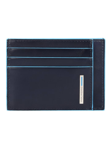 Piquadro Blue Square Kreditkartenetui RFID Leder 11,5 cm in night blue