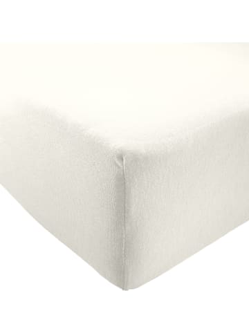 REDBEST Single-Jersey Spannbettlaken Pittsburgh in wollweiß