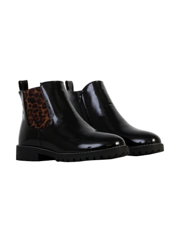 Divine Factory Stiefeletten mit Reißverschluss Schwarz