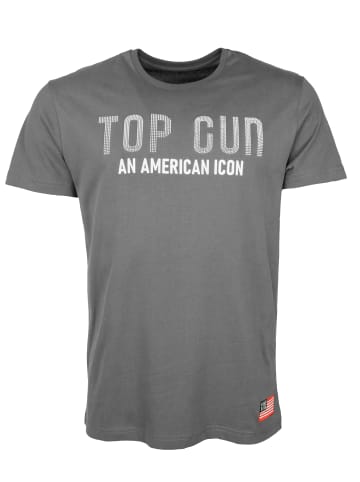 TOP GUN T-Shirt TG20212009 in anthracite