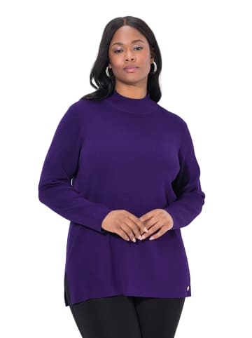 Ulla Popken Pullover in dunkle lilie