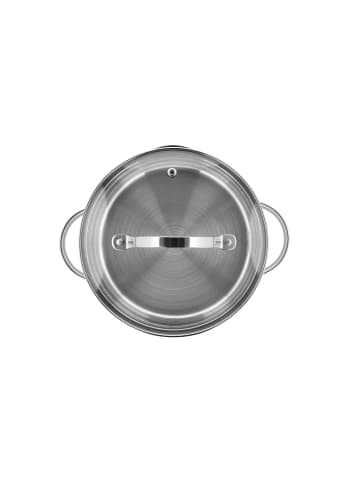 Funktion Kochtopf in Glänzender Stahl