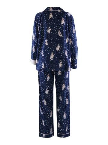 P.J. Salvage Pyjama Flanells in blaugrün