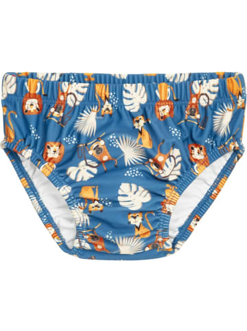 Playshoes Badehose "Uv-Schutz Windelhose Dschungel" in Blau