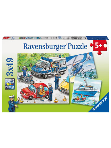 Ravensburger Ravensburger Puzzle. Polizeieinsatz | 3 Motive à 49 Teile