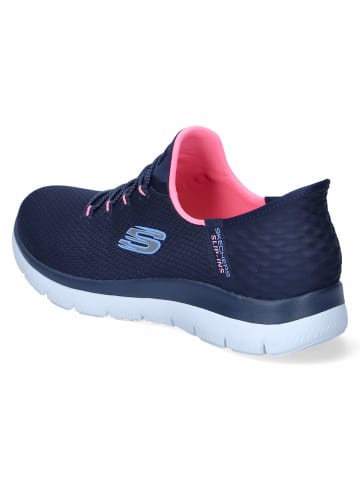 Skechers Schnürhalbschuh in blau