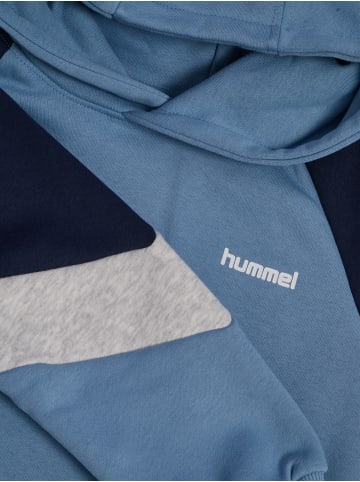 Hummel Kapuzenpullover Raglanärmel Hmljr Loose Kinder in FADED DENIM