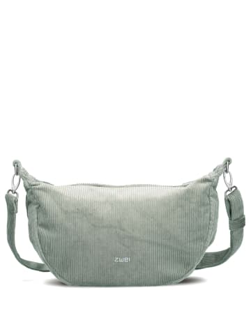 Zwei Mademoiselle M70 - Umhängetasche 34 cm (cord-wood) in cord-sage