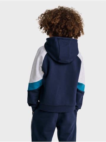 Hummel Reißverschluss Kapuzenpullover Hmljr Loose Kinder in DRESS BLUES