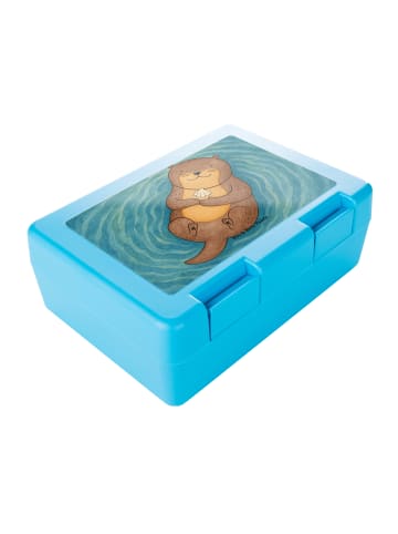 Mr. & Mrs. Panda Vesperbox Otter Muschel Design ohne Spruch in Weiß